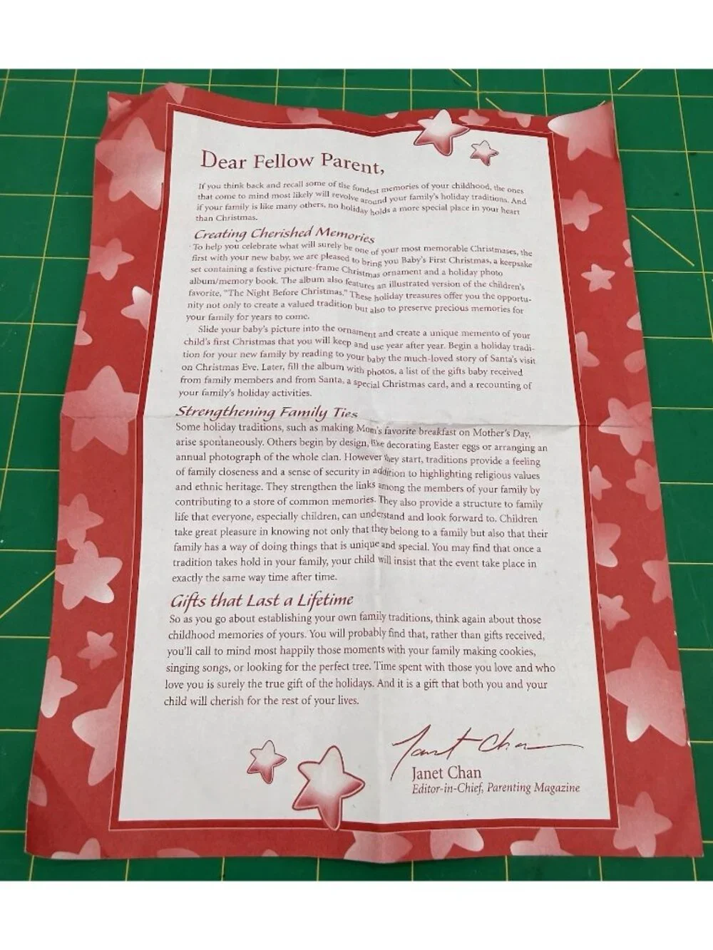 Baby's First Christmas: Creating A Family Tradition Hardcover Book W/Photo Frame